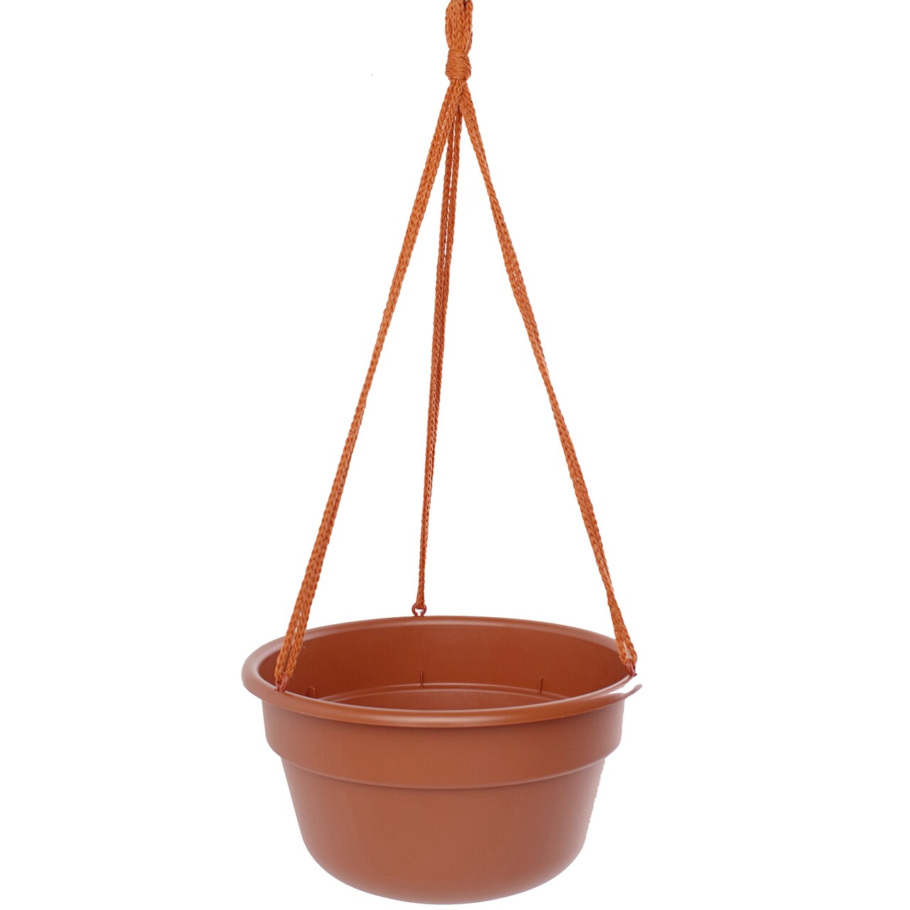Bloem Dura Cotta Self Watering Hanging Basket Planter 12" Terra Cotta